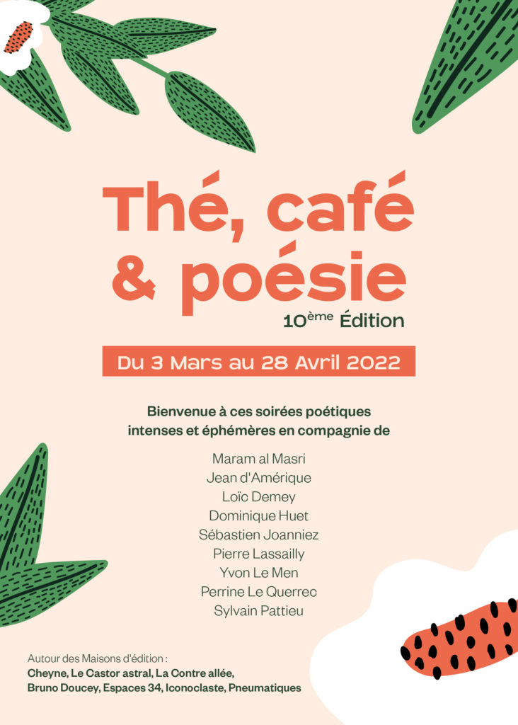 1ère de couverture - Thé, café & poésie 2022