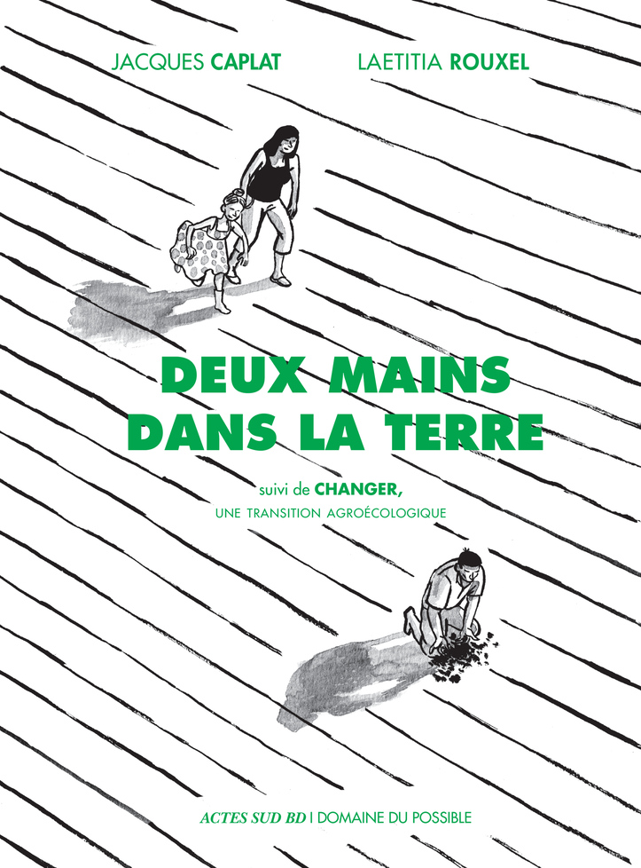 Deux mains dans la terre