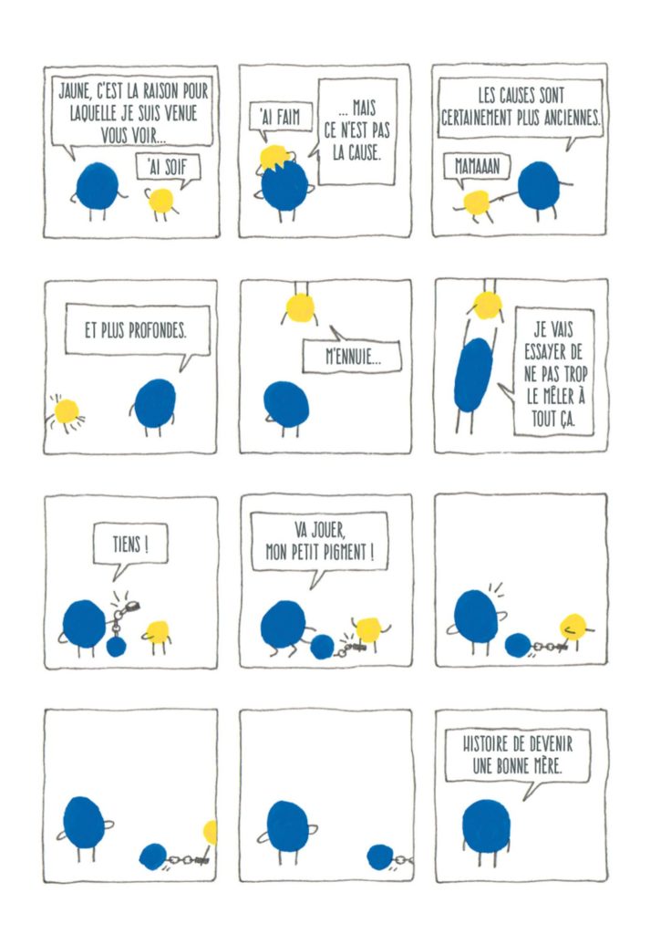 "Baby Bleu" éditions Lapin (p.10)